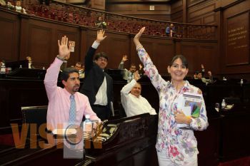 Legisladores dan vota a favor del Nuevo Sistema de Justicia Penal