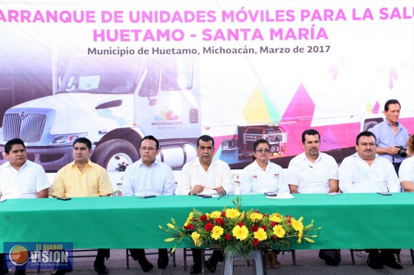 Convoy de la Salud un éxito en Huetamo: Elías Ibarra