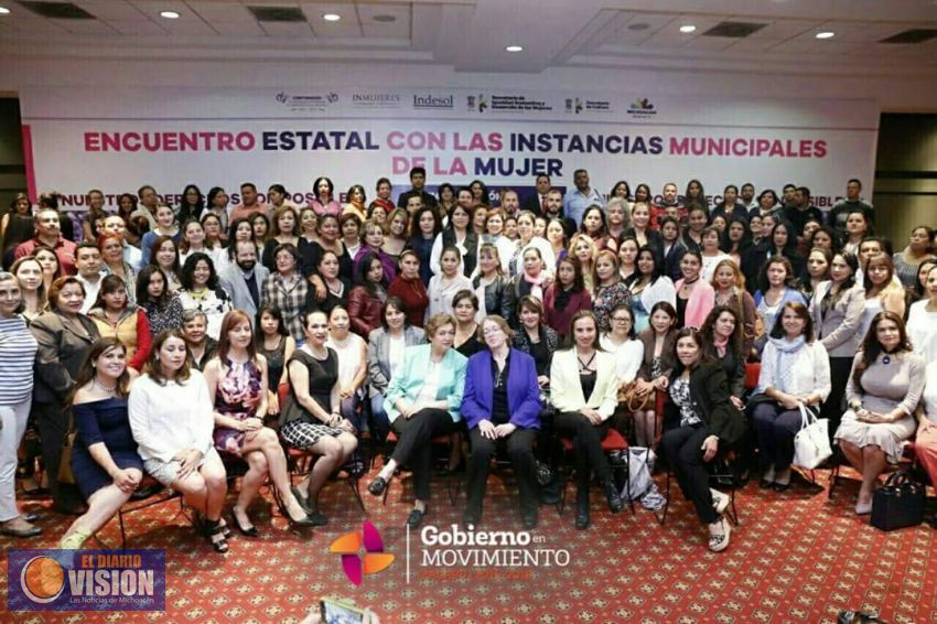 Instituto de la Mujer de Zacapu presente en el Encuentro de Estatal de Instancias Municipales 