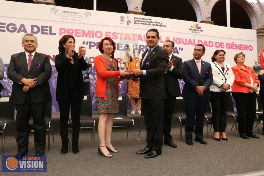 No habrá impunidad para quienes dañen a las mujeres: Silvano Aureoles 
