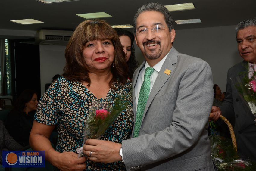 Felicita Medardo Serna a las trabajadoras de Rectoría por el Día Internacional de la Mujer