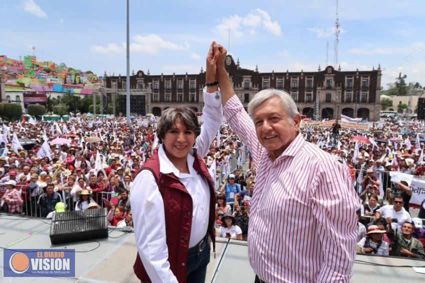 “Mi rival a vencer en el Edomex será el abstencionismo”: Delfina Gómez