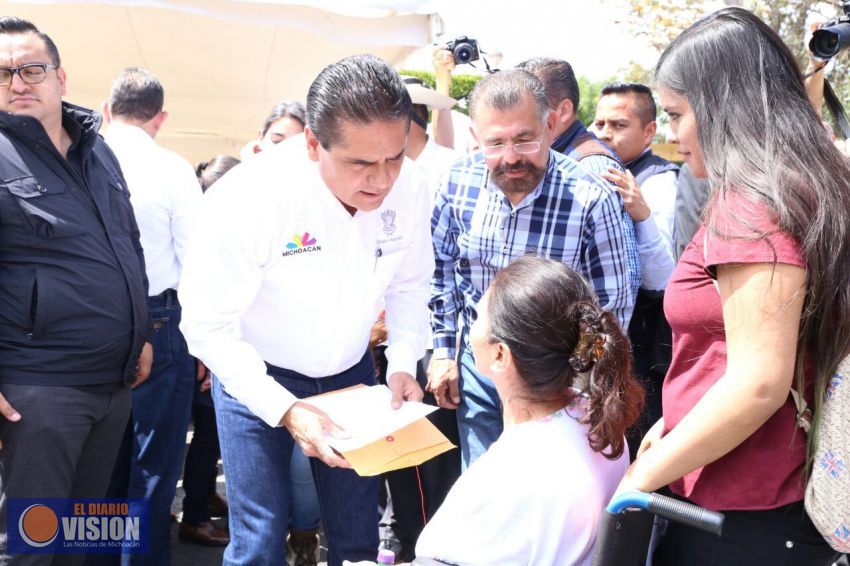Tendrá Gobierno del Estado mayor cercanía con tenencias de Morelia: Silvano Aureoles