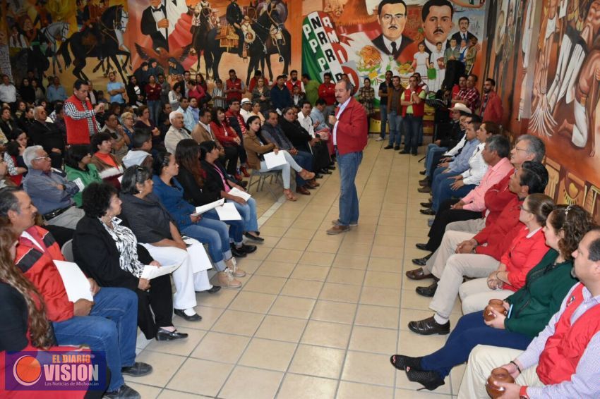 Tarímbaro ya tiene Consejo Político municipal del PRI