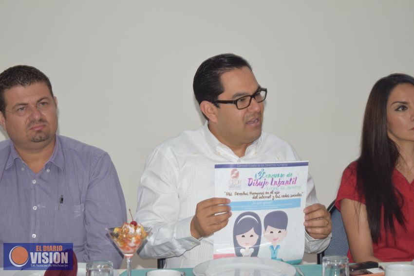Abre CEDH convocatoria para concurso de dibujo infantil 