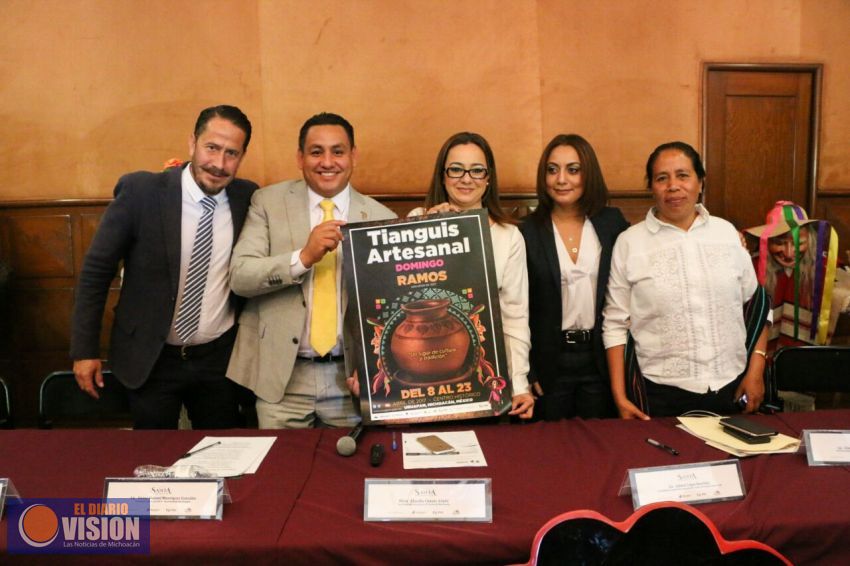 Tianguis Artesanal principal atractivo de Michoacán para Semana Santa