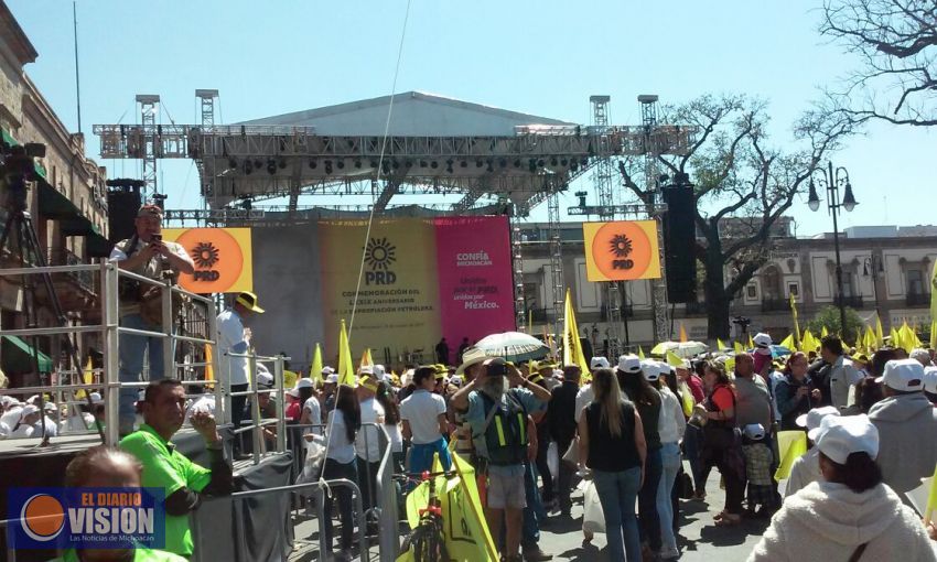 Continúan llegando contingentes, listos para conmemorar la Expropiación Petrolera