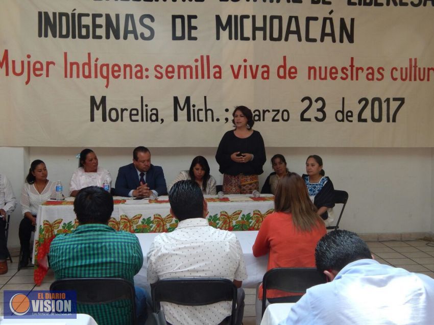 Refrenda Seimujer compromisos del Gobierno del Estado con las mujeres indígenas