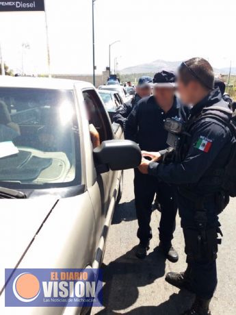 Despliega SSP operativo mixto en Morelia