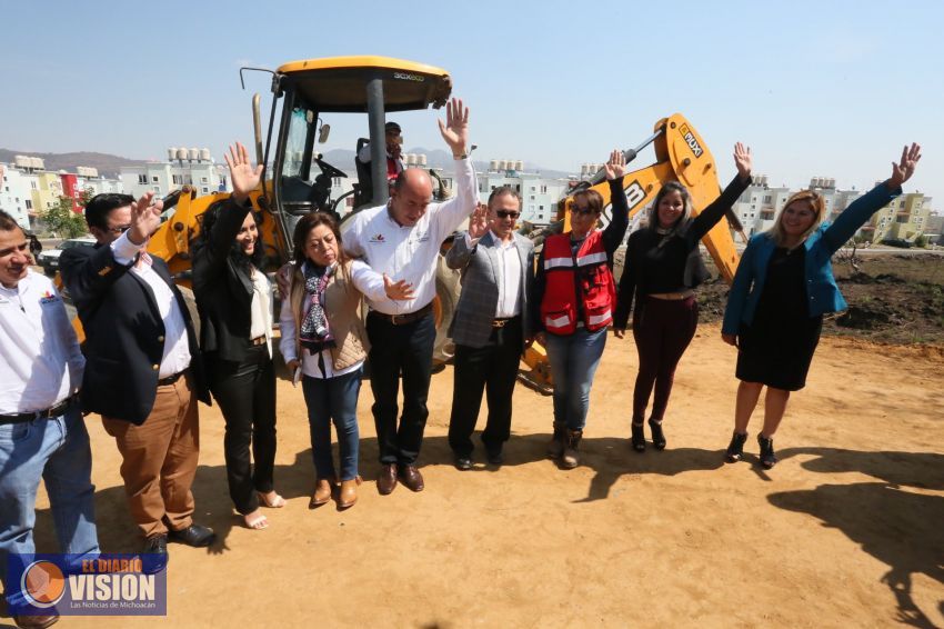 Coloca SEE primera piedra para construcción de nuevos espacios educativos