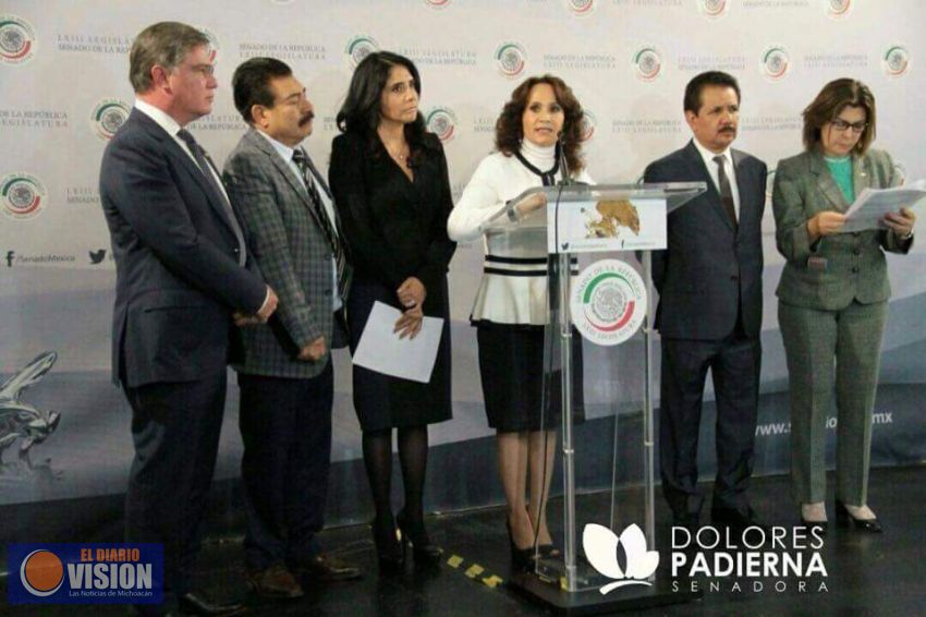 Ratifican a Padierna como Coordinadora del PRD; Renuncian 12 Senadores a la bancada 
