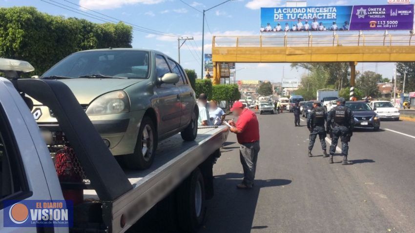 Destaca SSP resultados del Operativo Mixto en Morelia