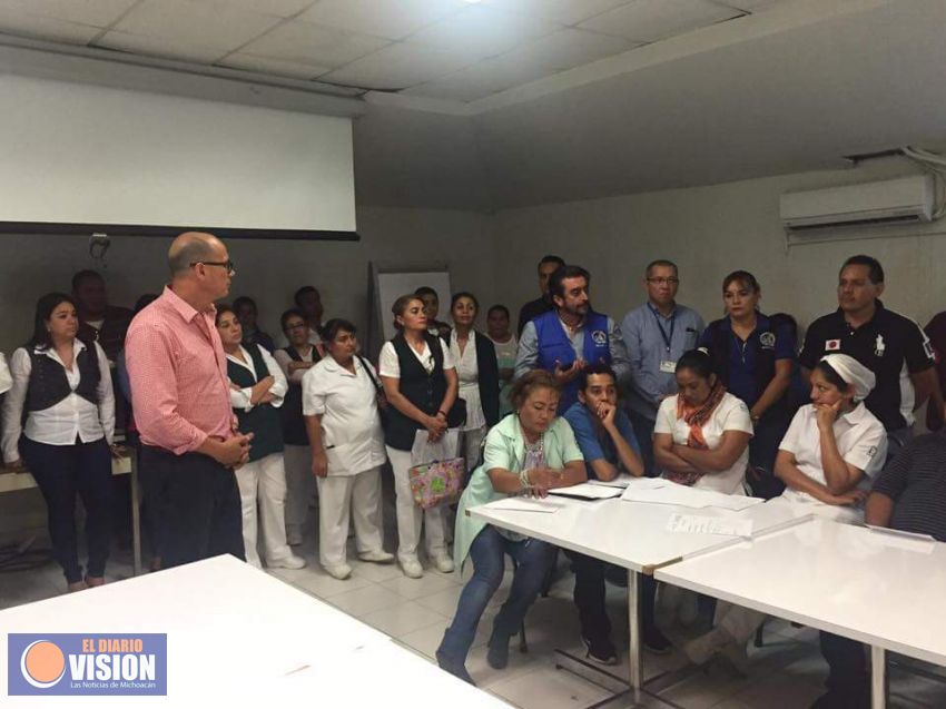Atiende CEDH queja por negligencia médica en IMSS Uruapan; Bebé quedó ciego 