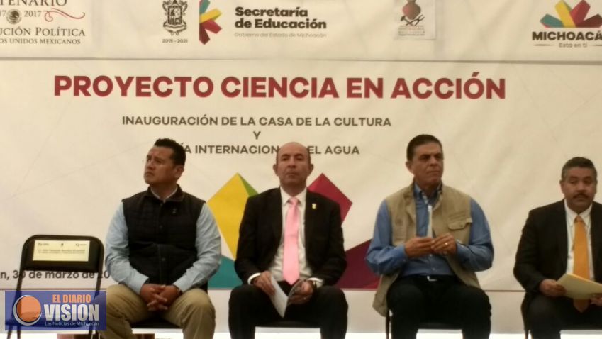Arranca Proyecto Ciencia en Acción en el municipio de Santa Clara del Cobre 