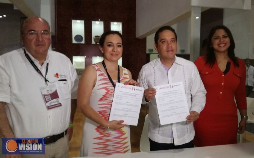 Michoacán y Acapulco signan convenio de promoción turística
