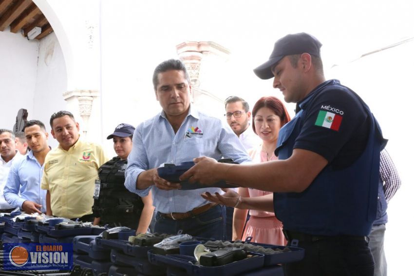 Fortalece Gobierno acciones para tener un Uruapan más seguro: Silvano Aureoles