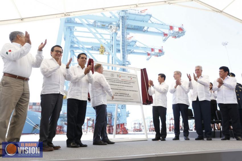 Mensaje del Gobernador Silvano Aureoles Conejo en la inauguración de la Terminal de Contenedores