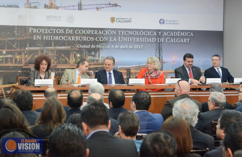 México y Canadá presentan Proyectos de Cooperación Tecnológica y Académica en hidrocarburos