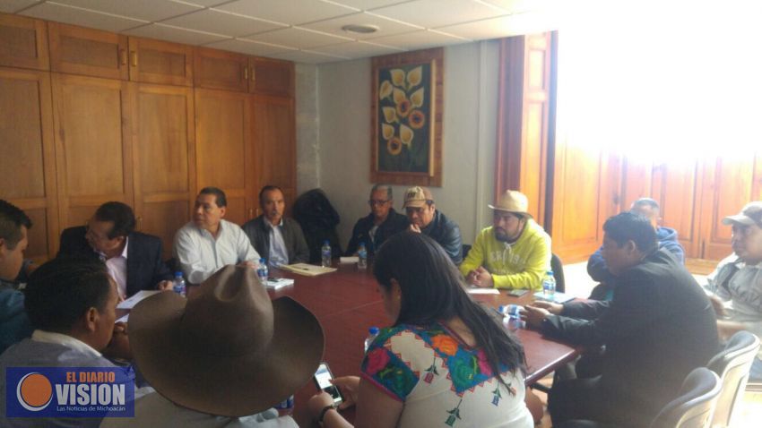 Gobierno del Estado ha priorizado el diálogo en Arantepacua