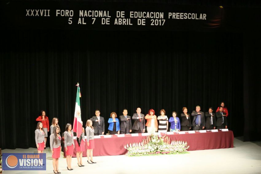 Arranca el XXXVII Foro Nacional de Educación Preescolar
