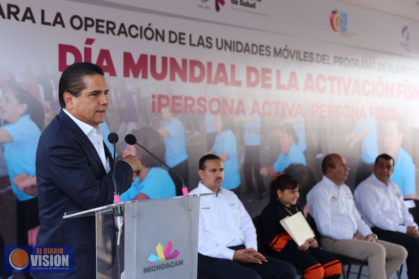 Promueve Gobernador hábitos saludables para erradicar obesidad y sobrepeso