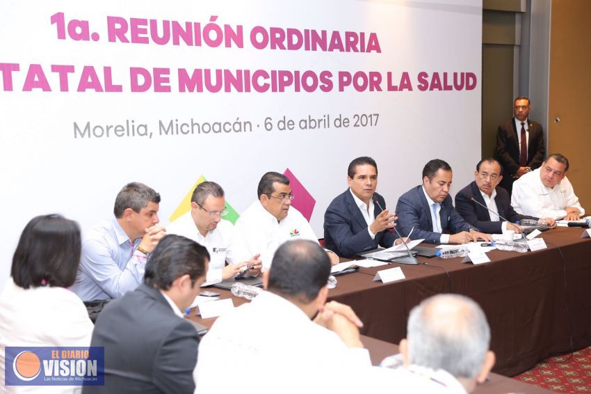 Encabeza Silvano Aureoles reunión de la Red Estatal de Municipios por la Salud
