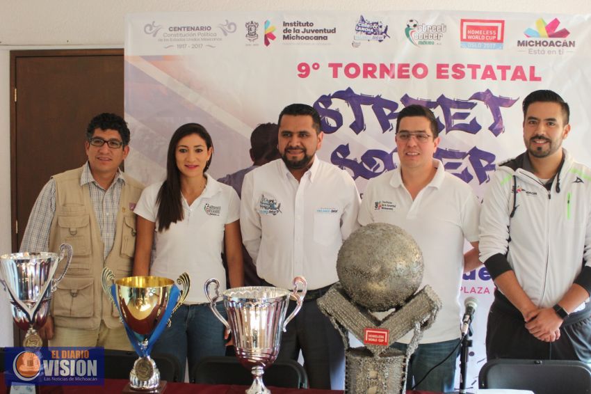 Convocan a 9° Torneo Estatal de Street Soccer 2017 dirigido a jóvenes vulnerables 