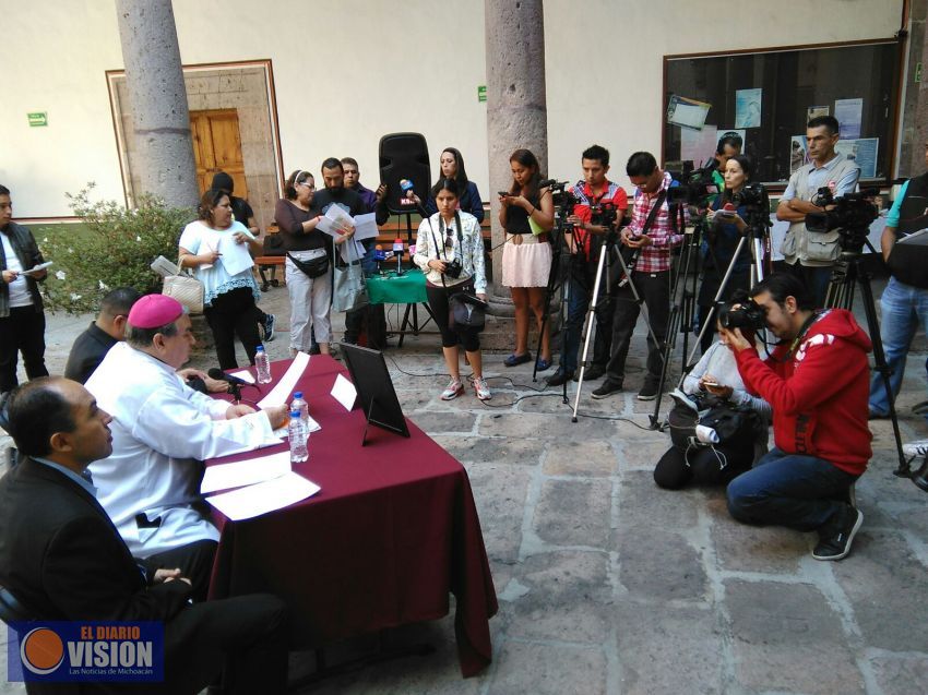 Iglesia Catolica, demanda diálogo para resolver conflicto en Arantepacua