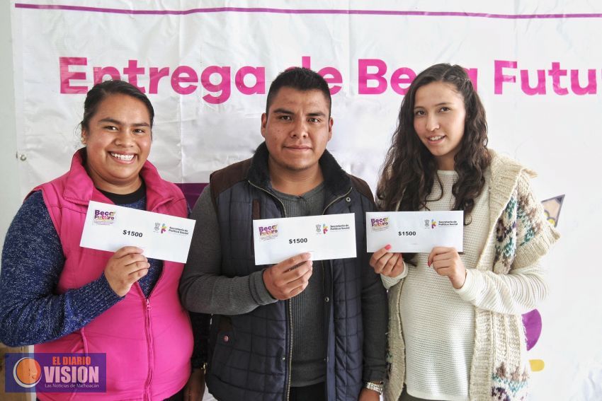 Continúa envío de dígitos a beneficiarios de Beca Futuro para que cobren su primer apoyo