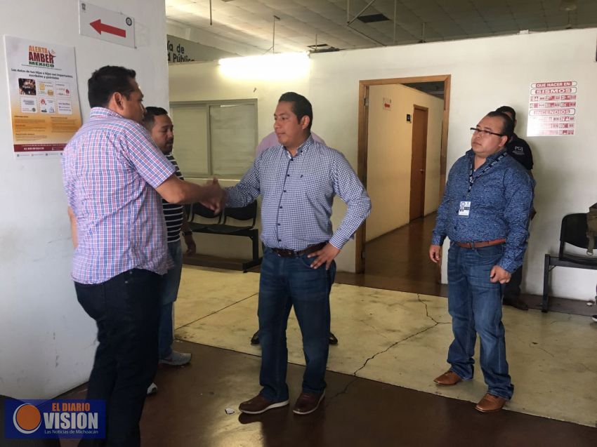 Intenso recorrido	de trabajo en	la Fiscalías Regionales	
