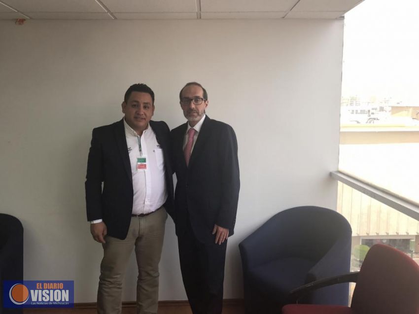 Víctor Manríquez fortalece coordinación con el Centro Nacional de Prevención del Delito
