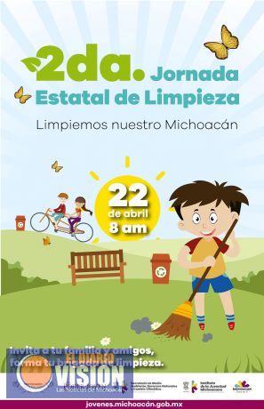 Convoca IJUMICH a la Segunda Jornada Estatal de Limpieza 2017