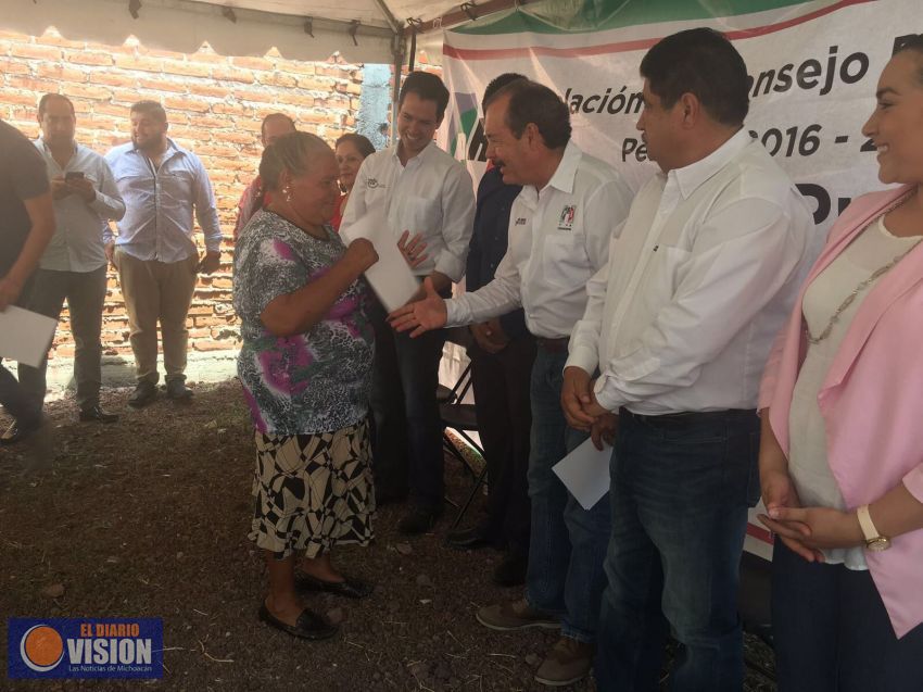 El priísmo michoacano trabaja y se mueve en todo el estado 