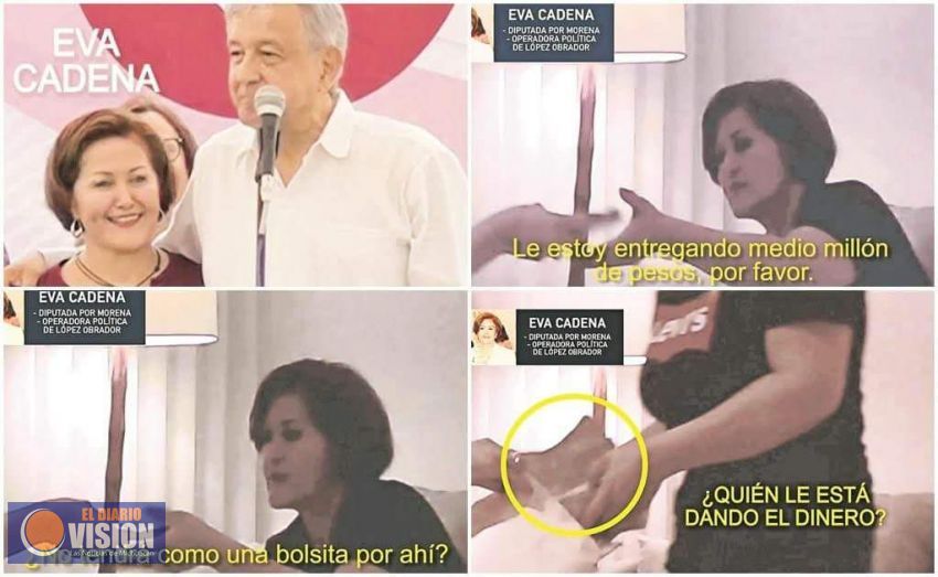 Candidata de Morena recauda dinero “para AMLO”