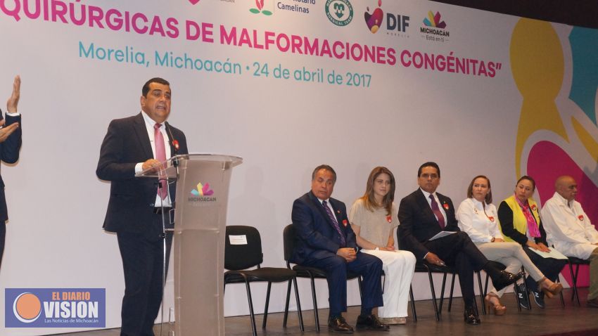 Después de dos años, regresa Most a Michoacán a realizar cirugías congénitas