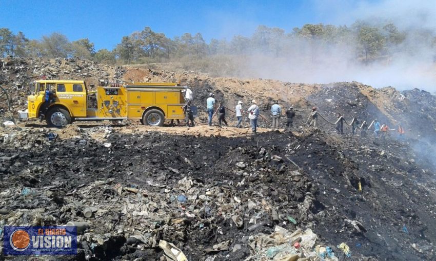 Alerta la SEMARNACC a Ayuntamientos ante incremento de incendios en tiraderos de basura 