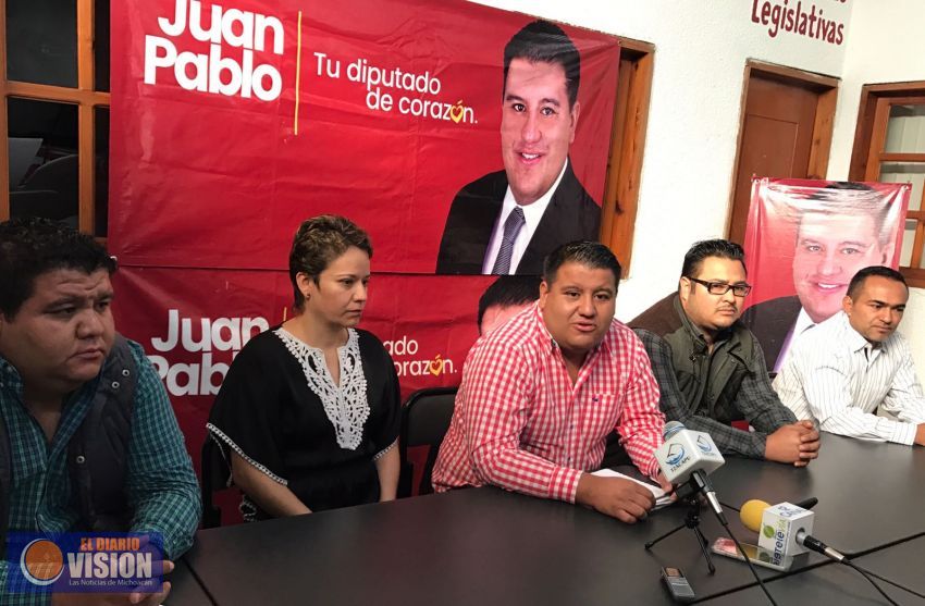 Los trabajadores son el pilar del desarrollo en Michoacán: Juan Pablo