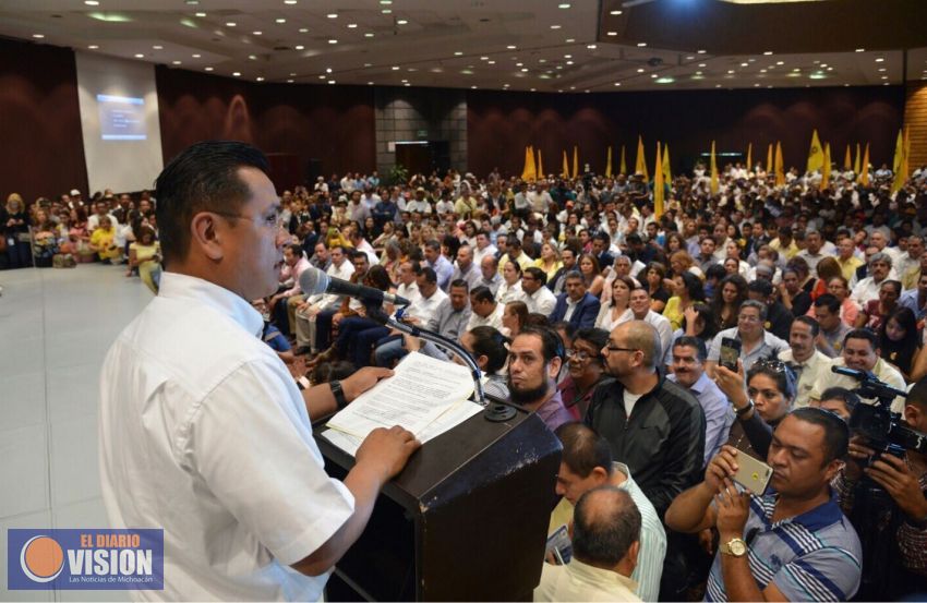 El PRD tiene la responsabilidad de mantenerse unido y fuerte rumbo a 2018: Torres Piña 