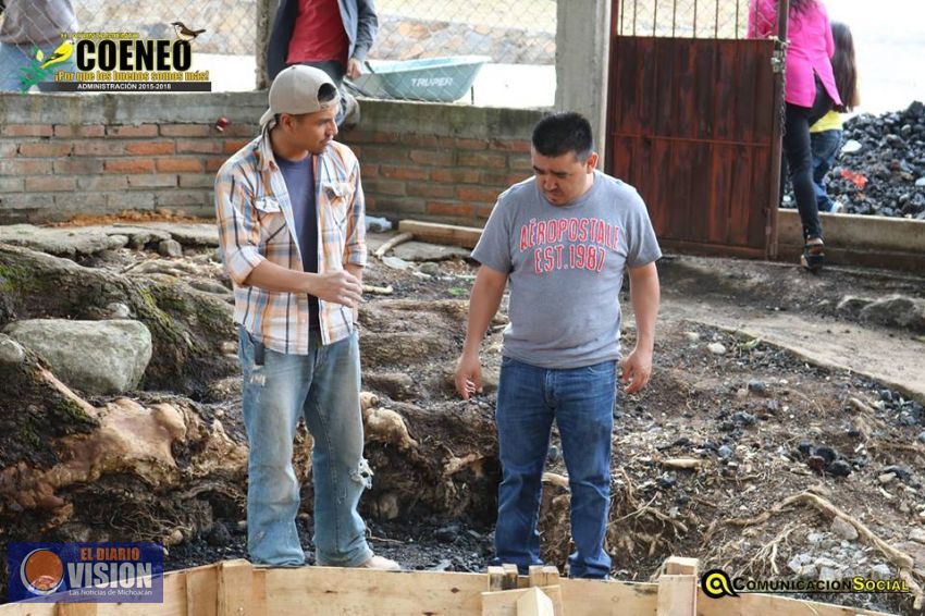 Realizan rehabilitación del manantial de Tacupo, Coeneo