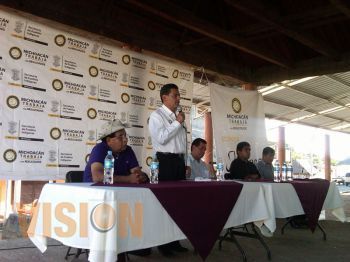 Beneficiarán a 67 mil habitantes indígenas de Michoacán programa Infraestructura Básica