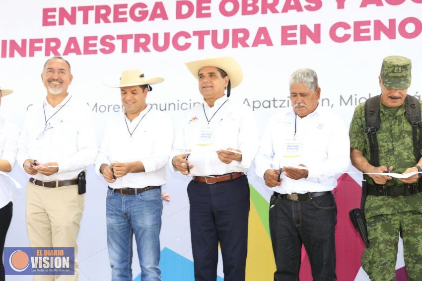 En Cenobio Moreno se construye una nueva historia: Silvano Aureoles 