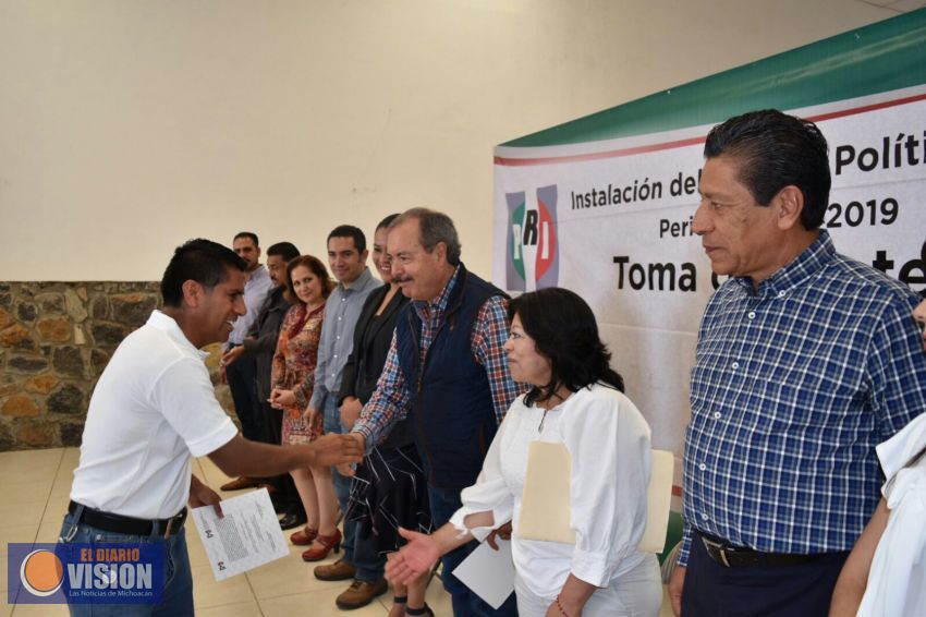 Pátzcuaro tiene ya nuevo Consejo Político Municipal del PRI