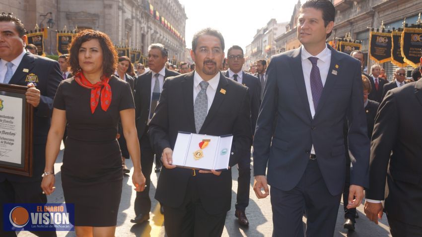Universidad Michoacana Celebra en San Nicolas.