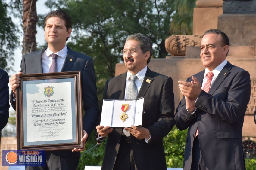 UMSNH, referente del desarrollo de Michoacán: Sigala