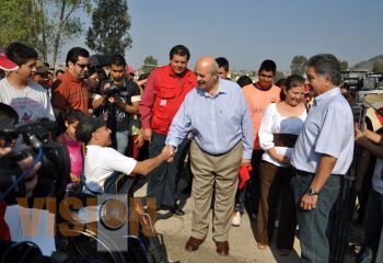 Arranca trabajos de rehabilitación, Fausto Vallejo en unidad deportiva Wenceslao Victoria