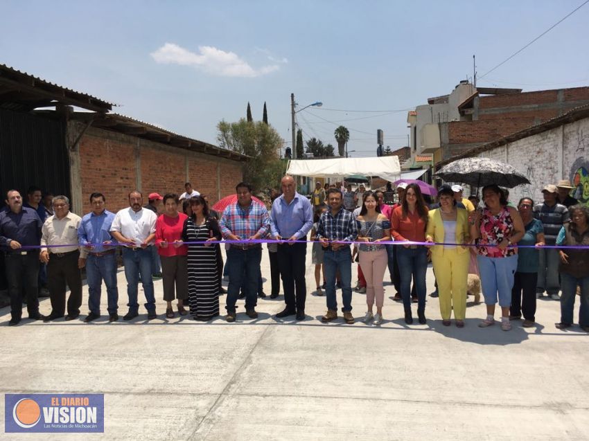 Promueve Fidel obra pública en la Cuna del Imperio Purépecha