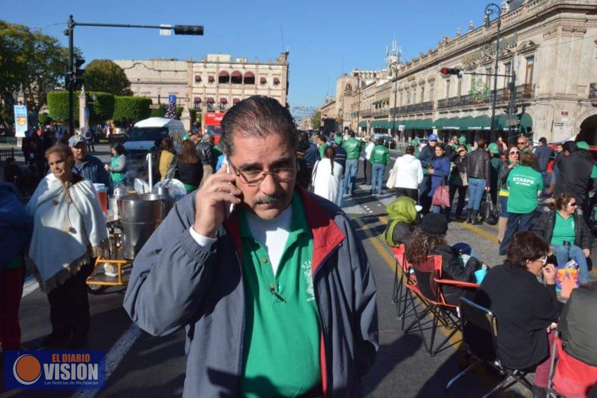 Día de marchas en la capital michoacana