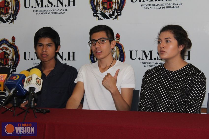 Estudiantes nicolaitas crean proyecto para remover arsénico del agua y obtienen pase internacional