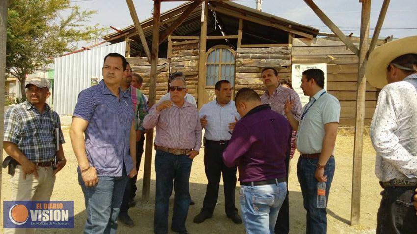 Visitan terreno donde podrían edificar un nuevo Centro de Salud en Tarímbaro