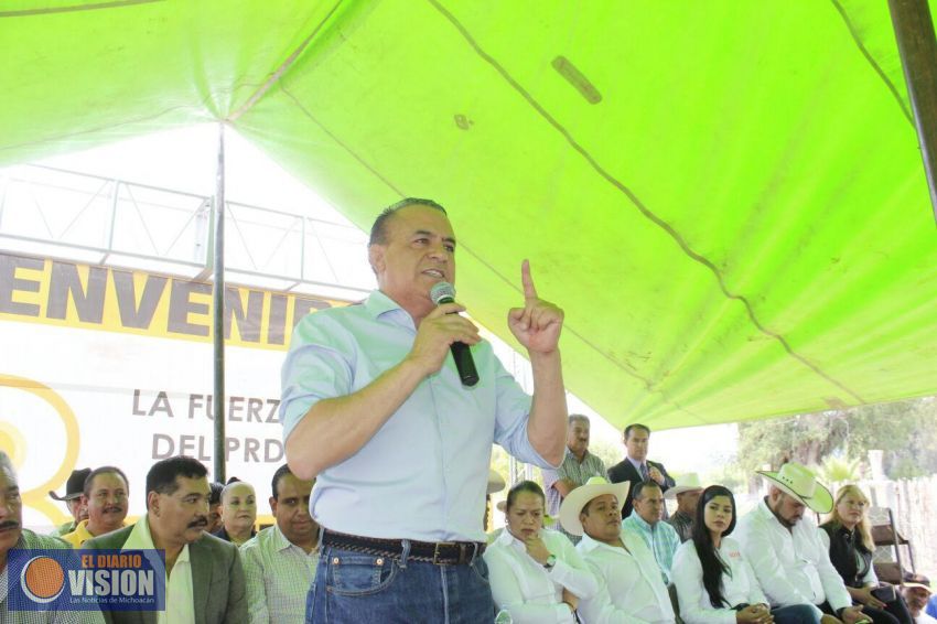 Con unidad se continuará transformando Michoacán: Sigala  
